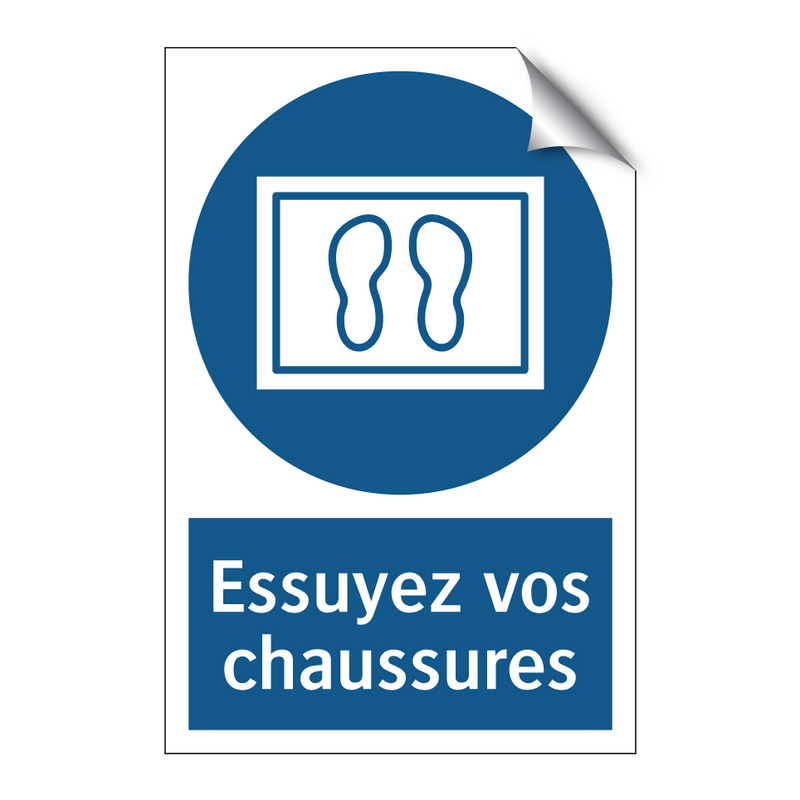 Essuyez vos chaussures