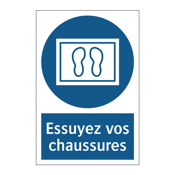 Essuyez vos chaussures