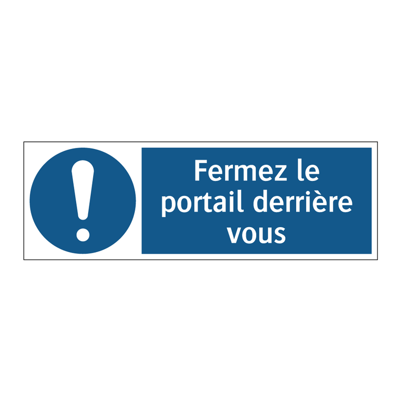 Fermez le portail derrière vous
