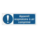 Appareil respiratoire à air comprimé