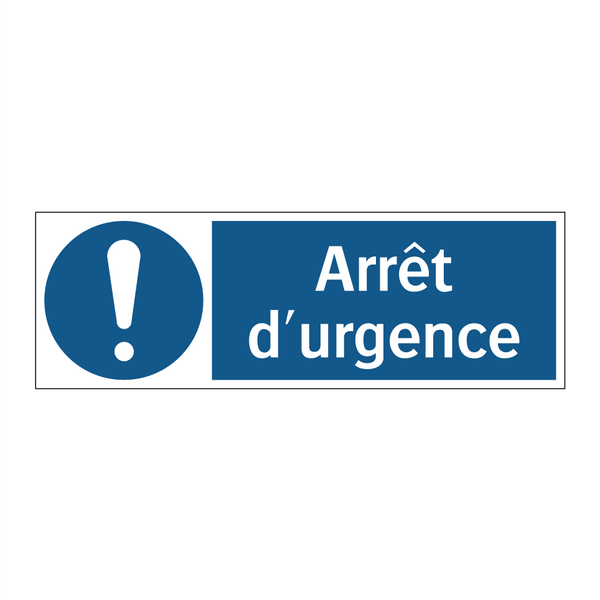 Arrêt d'urgence