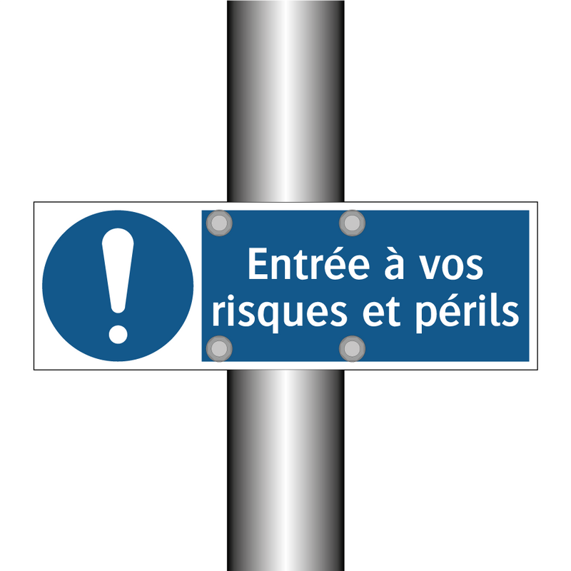 Entrée à vos risques et périls