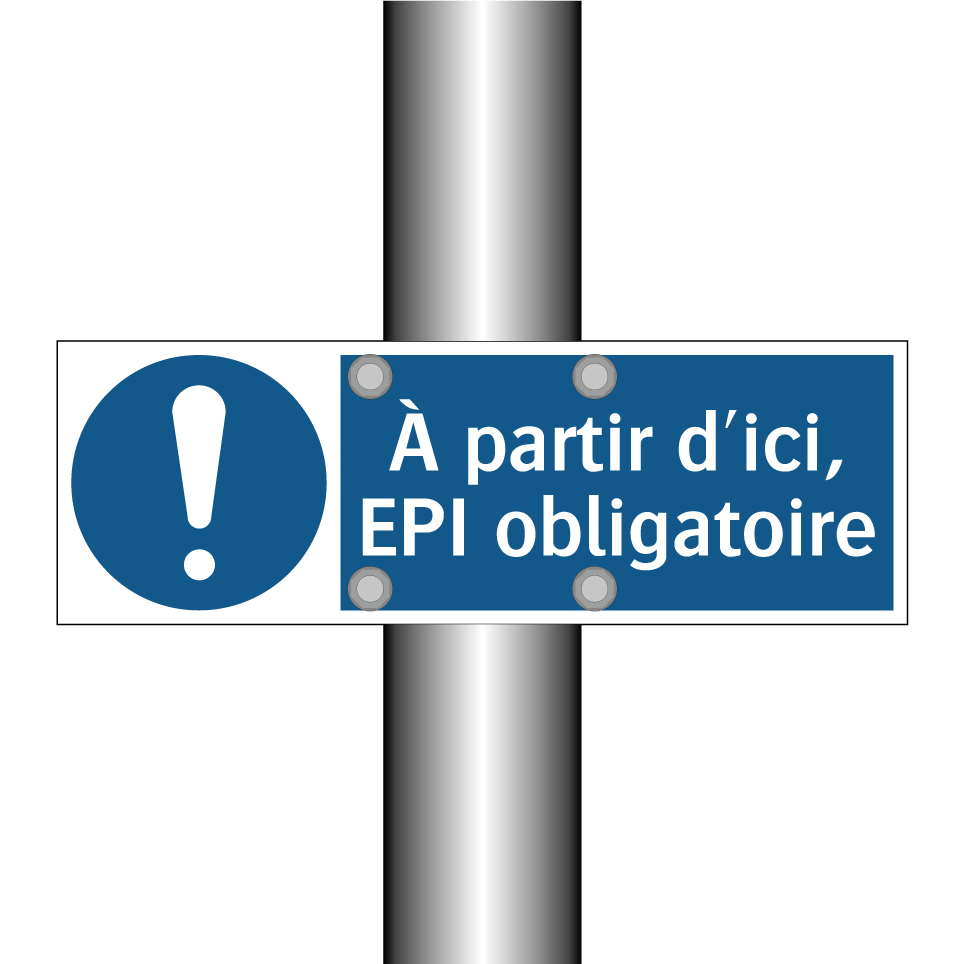 À partir d'ici, EPI obligatoire