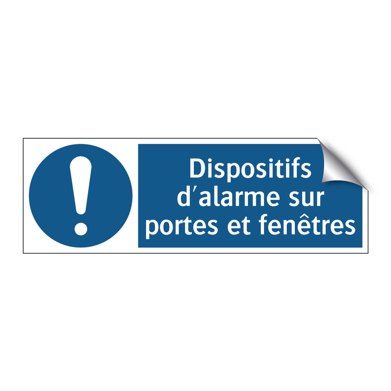 Dispositifs d'alarme sur portes et fenêtres