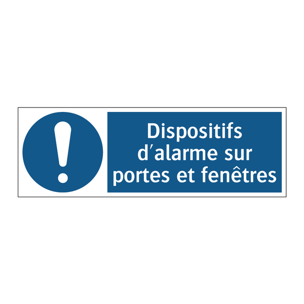 Dispositifs d'alarme sur portes et fenêtres