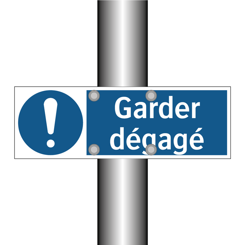 Garder dégagé