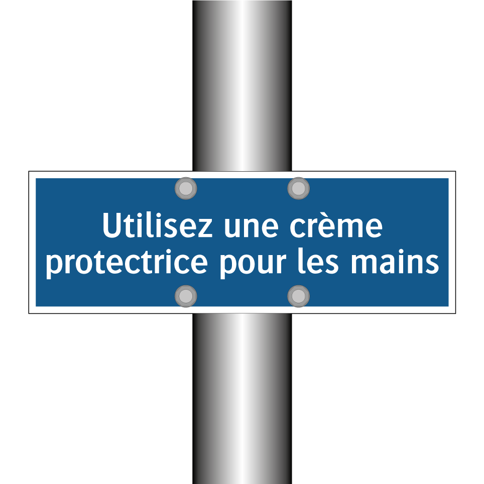 Utilisez une crème protectrice pour les mains