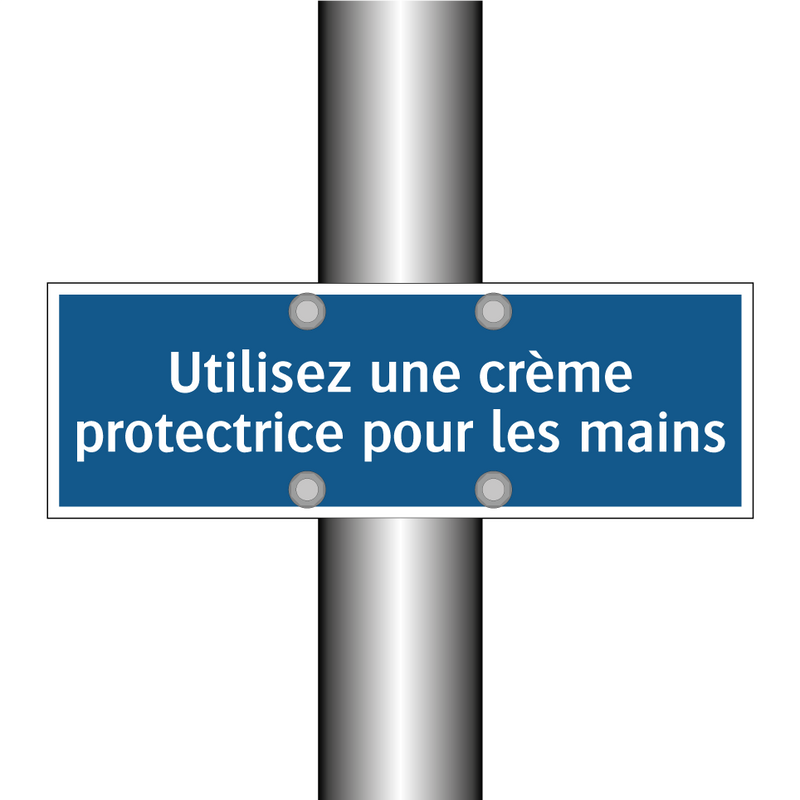Utilisez une crème protectrice pour les mains