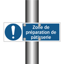 Zone de préparation de pâtisserie