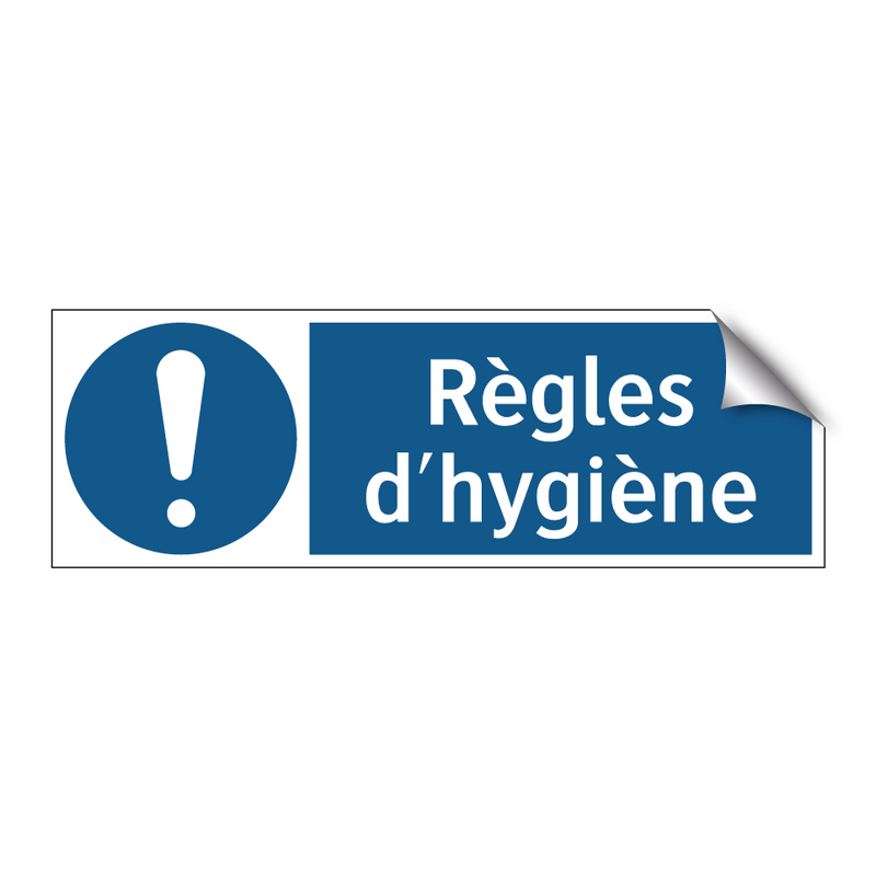 Règles d'hygiène