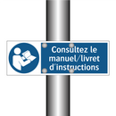 Consultez le manuel/livret d'instructions