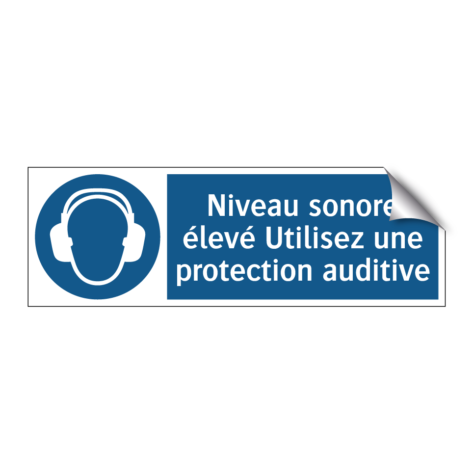 Niveau sonore élevé Utilisez une protection auditive
