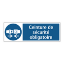 Ceinture de sécurité obligatoire