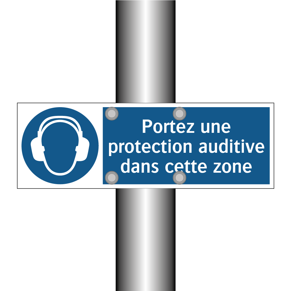 Portez une protection auditive dans cette zone