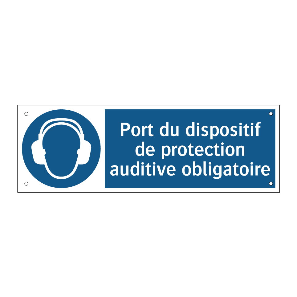 Port du dispositif de protection auditive obligatoire