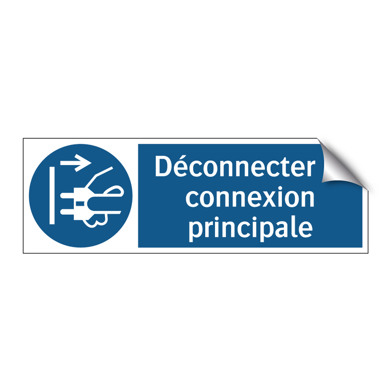 Déconnecter la connexion principale