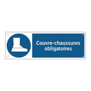 Couvre-chaussures obligatoires