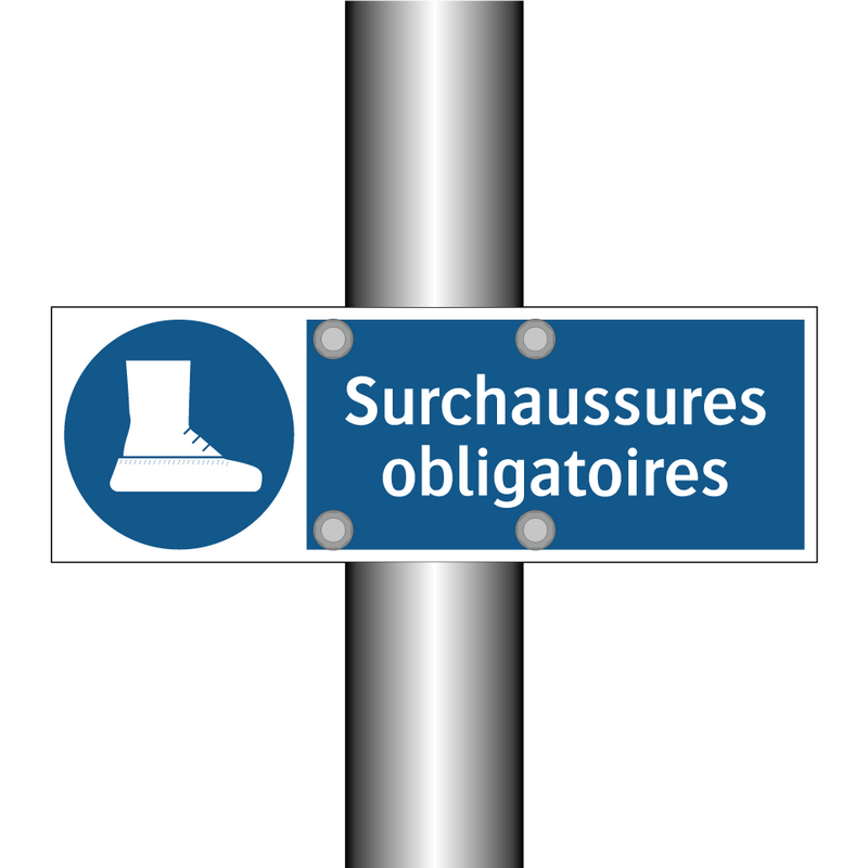 Surchaussures obligatoires