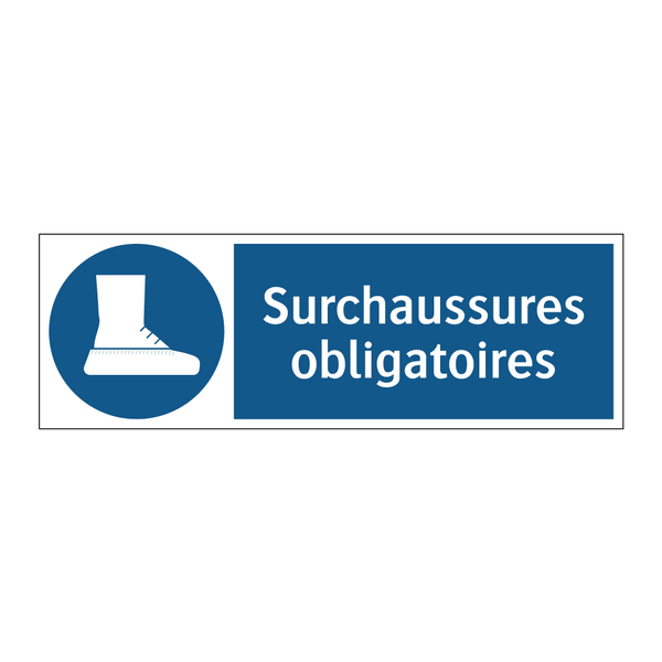 Surchaussures obligatoires