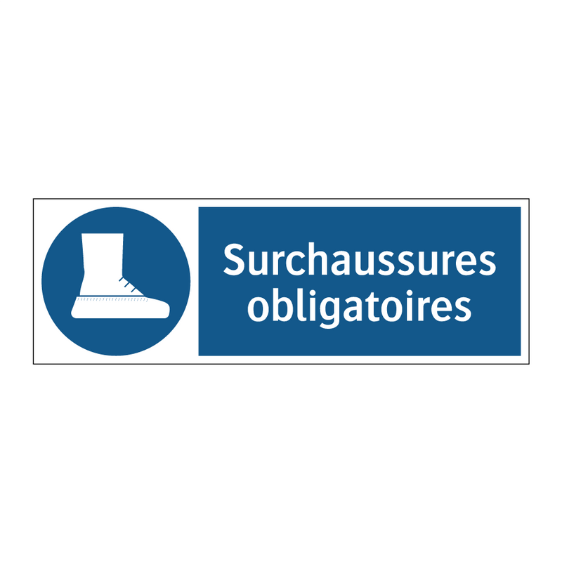 Surchaussures obligatoires