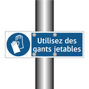 Utilisez des gants jetables