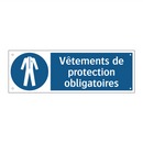 Vêtements de protection obligatoires