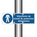 Vêtements de travail de protection obligatoires