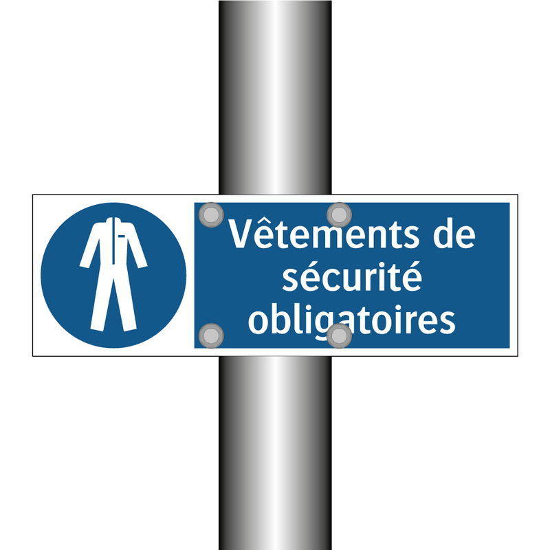 Vêtements de sécurité obligatoires