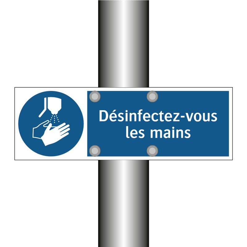 Désinfectez-vous les mains