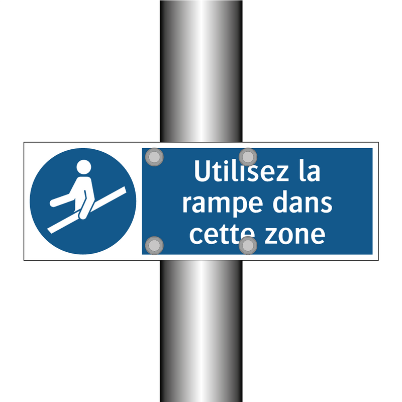 Utilisez la rampe dans cette zone