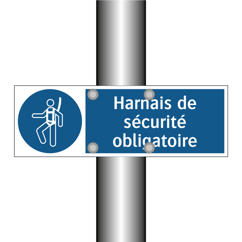 Harnais de sécurité obligatoire