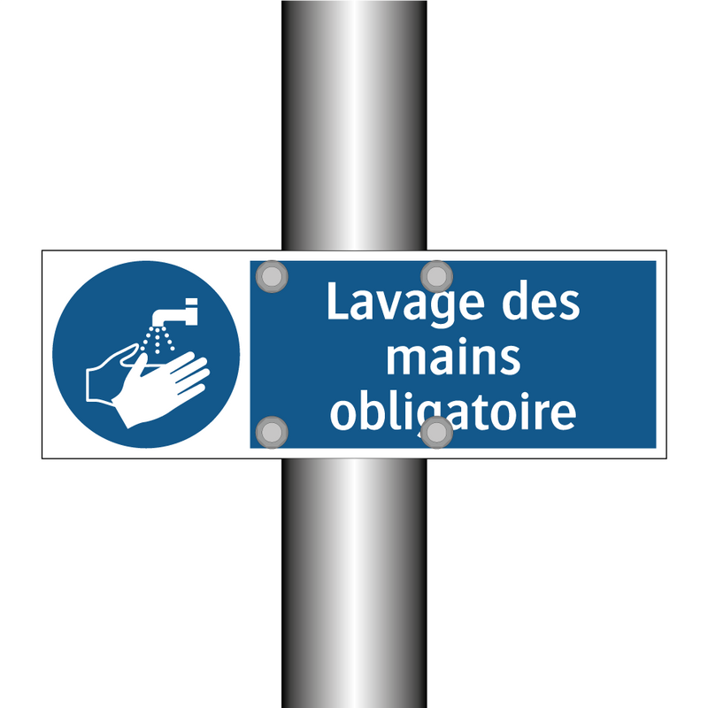 Lavage des mains obligatoire
