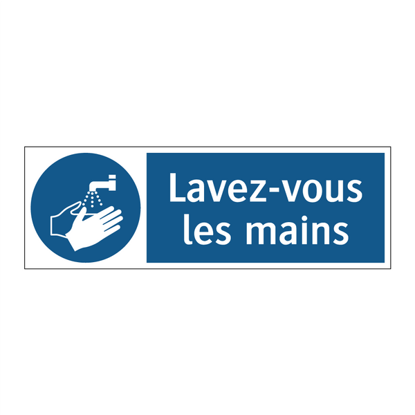 Lavez-vous les mains