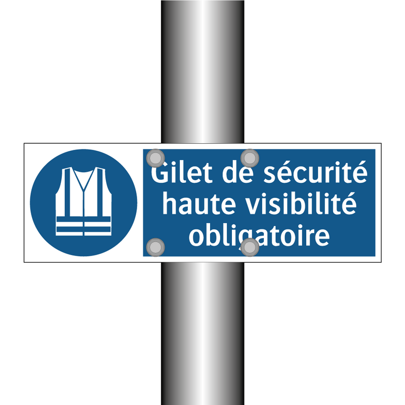 Gilet de sécurité haute visibilité obligatoire