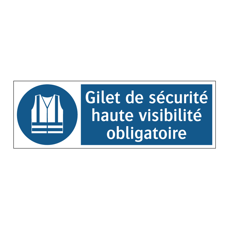 Gilet de sécurité haute visibilité obligatoire