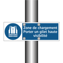 Zone de chargement Porter un gilet haute visibilité