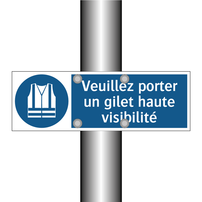 Veuillez porter un gilet haute visibilité