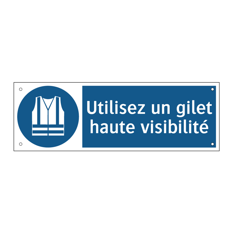 Utilisez un gilet haute visibilité