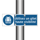 Utilisez un gilet haute visibilité