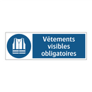 Vêtements visibles obligatoires