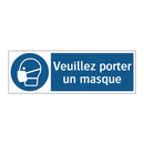 Veuillez porter un masque
