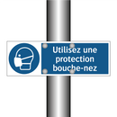 Utilisez une protection bouche-nez