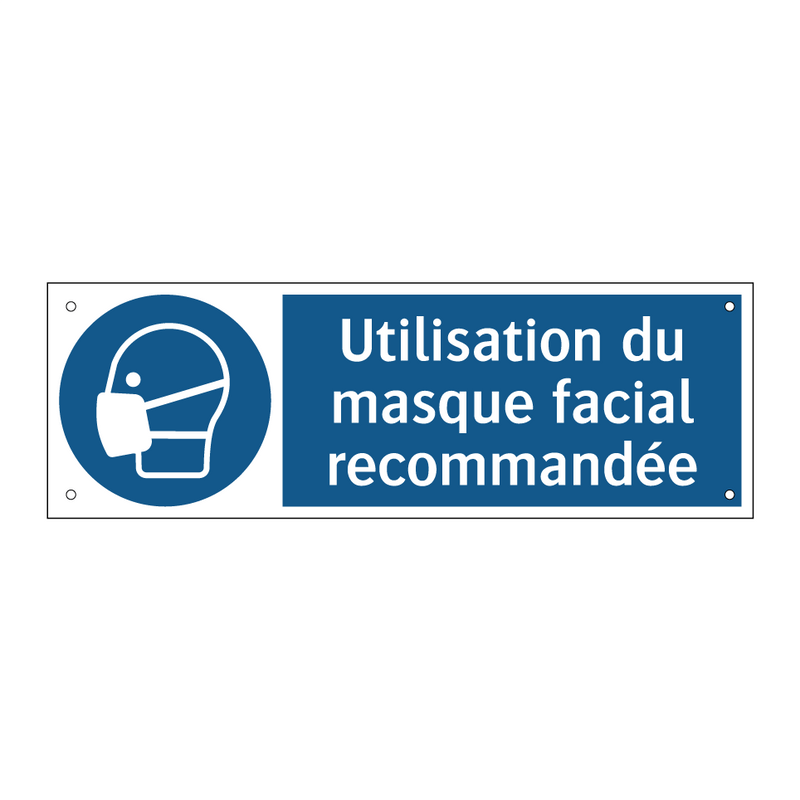 Utilisation du masque facial recommandée