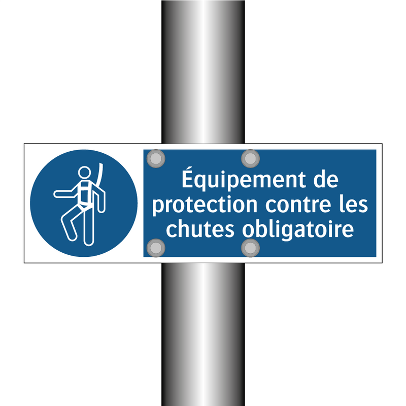 Équipement de protection contre les chutes obligatoire