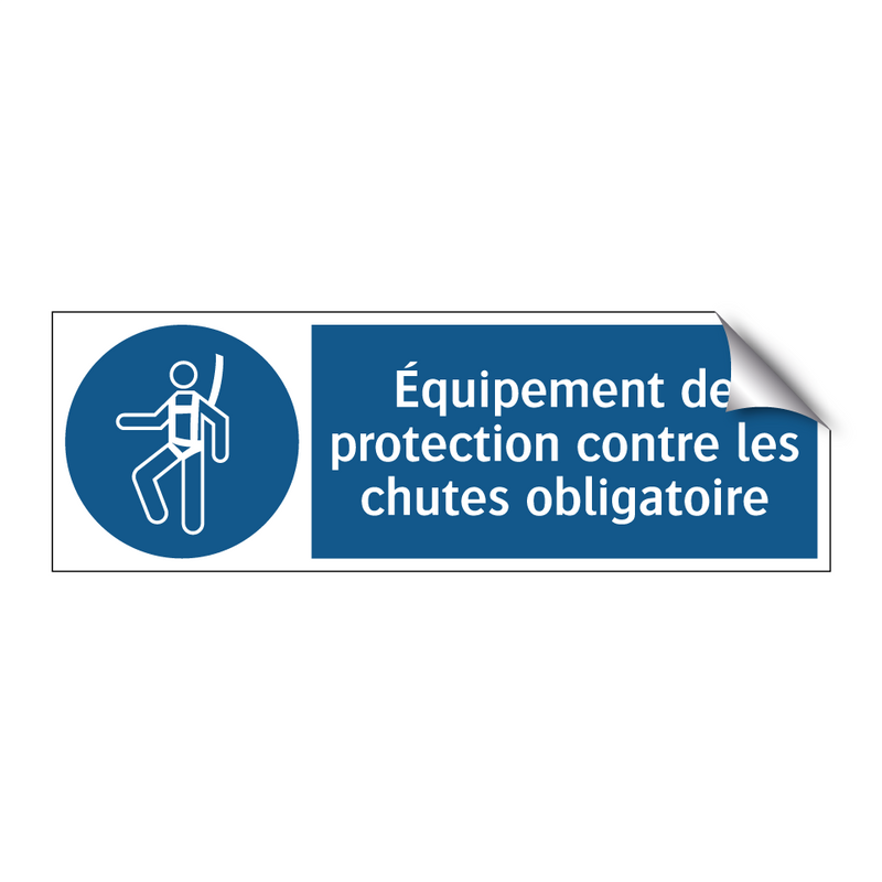 Équipement de protection contre les chutes obligatoire