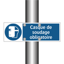 Casque de soudage obligatoire