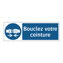 Bouclez votre ceinture