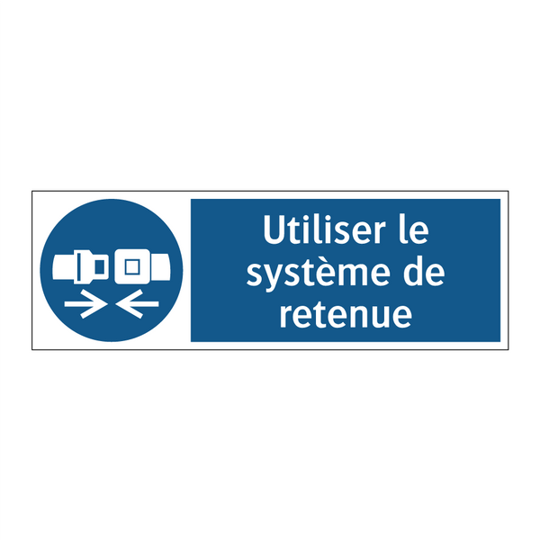 Utiliser le système de retenue