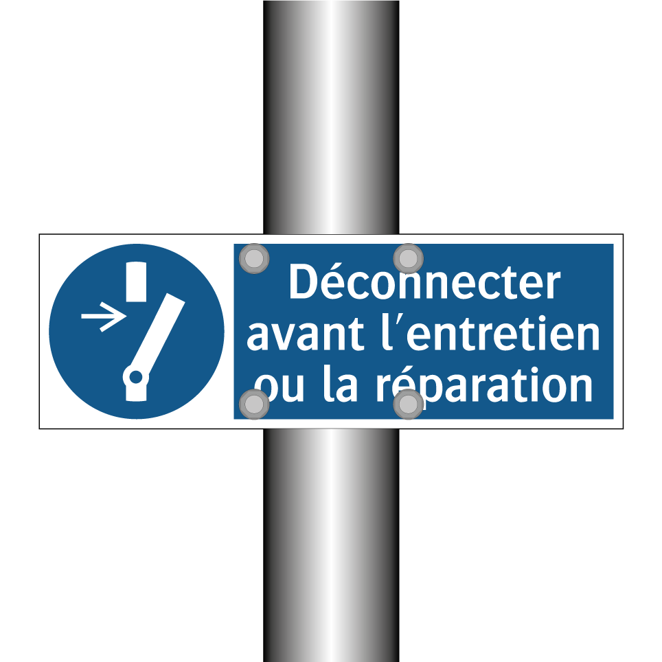 Déconnecter avant l'entretien ou la réparation