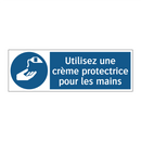 Utilisez une crème protectrice pour les mains